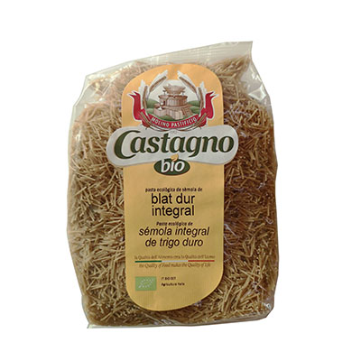 Fideos Sémola Integral 500g ECO