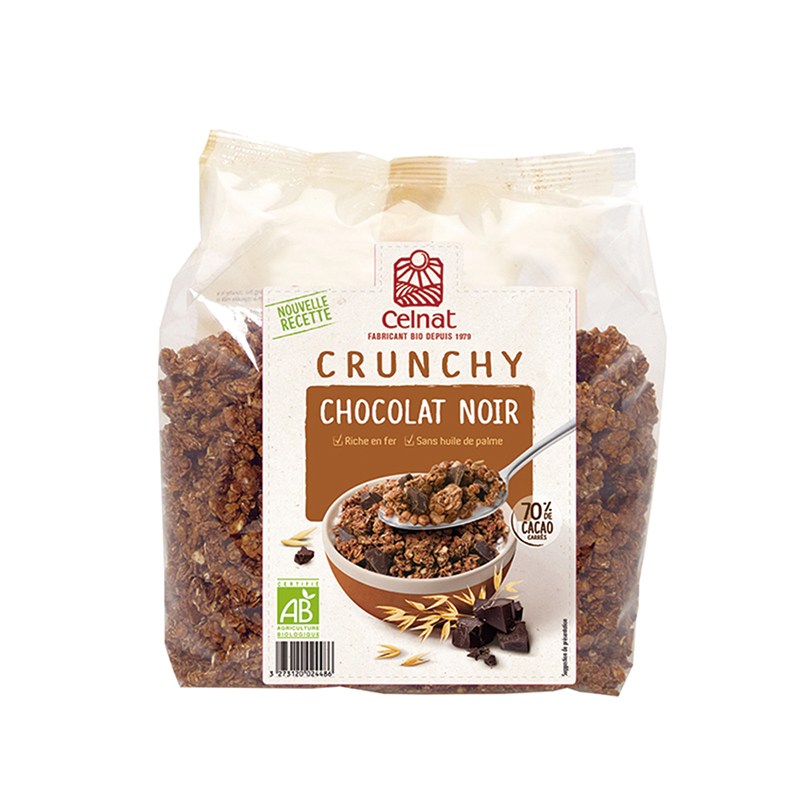 Crunchy Xocolata Negra 500g ECO