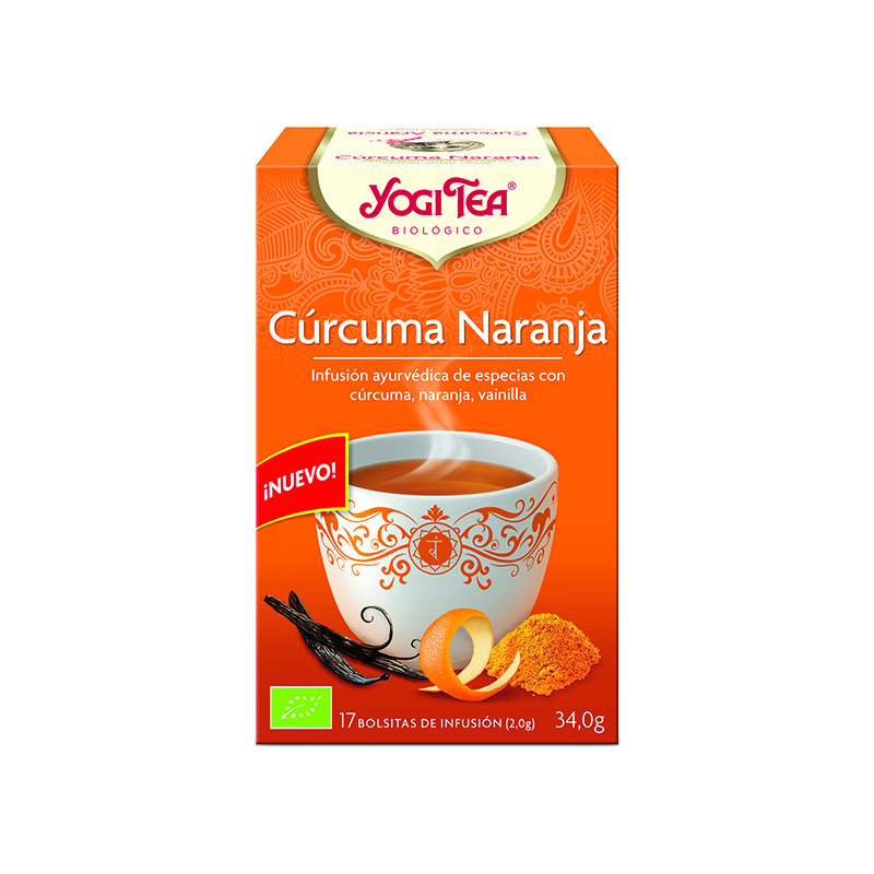 Infusion curcuma/naranja 17x1.8g ECO