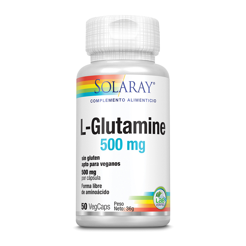 L-glutamine 500mg 50caps