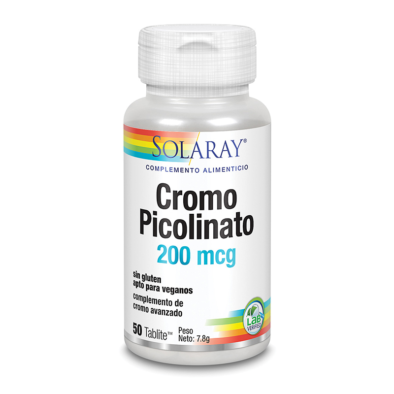 Chromium picolinato 200-50tabletas