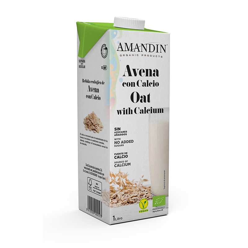 Bebida Avena Calcio 1L ECO