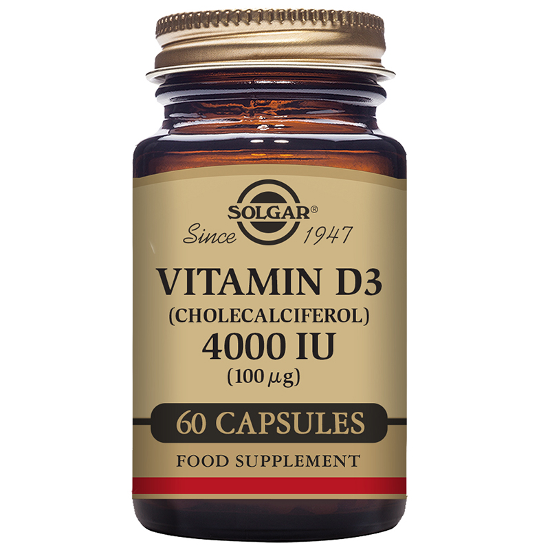 Vitamina D3 4000UI (100MCG) 60cap veg