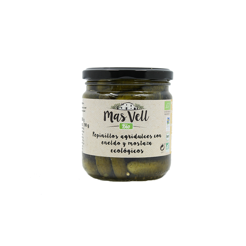 Pepinillos Agridulces 350g ECO