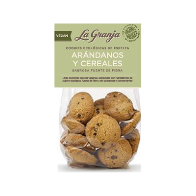 Cookies Arándanos y Cereales ECO