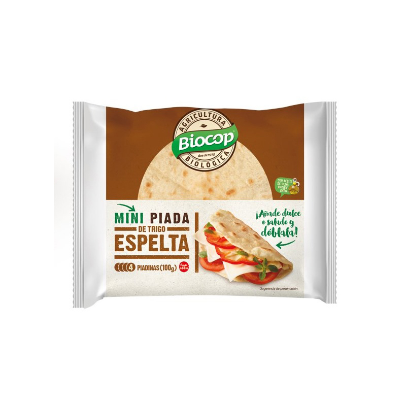 Mini piadina espelta 100g ECO