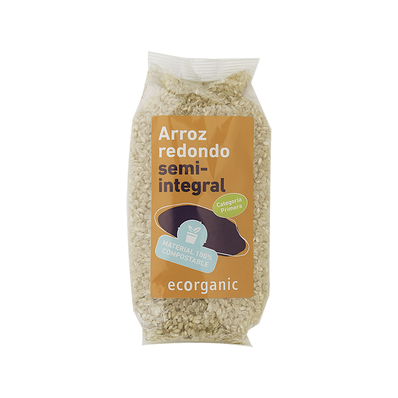 Arròs Rodó Semi Integral 500g ECO