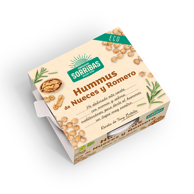 Hummus nueces y romero 240g ECO