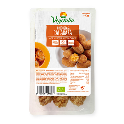 Croquetas de calabaza 180g ECO