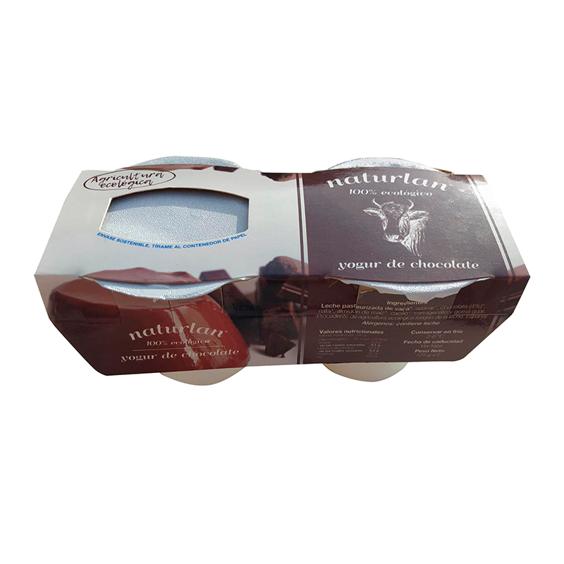 Postre de chocolate 2x125g ECO