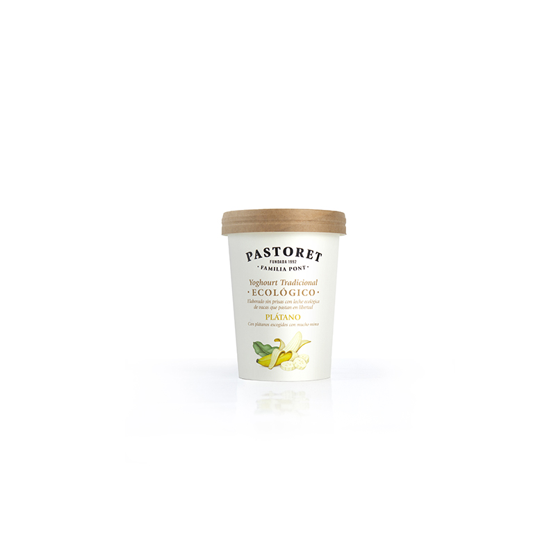 Yogur de plátano 500g ECO