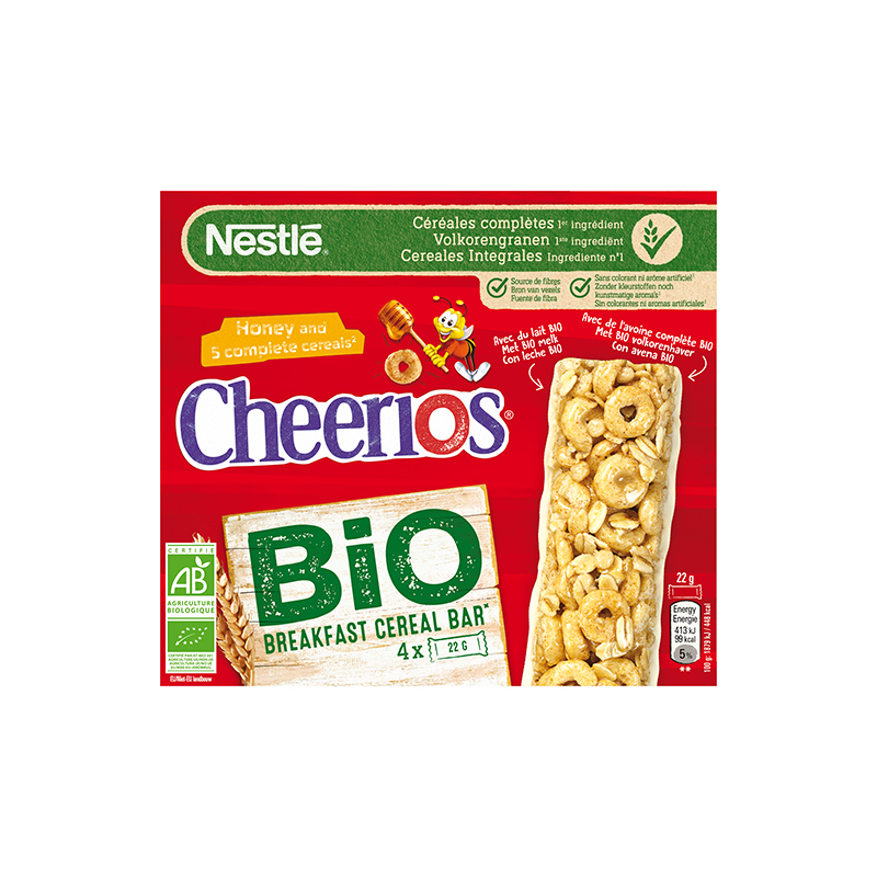 Barretes Cheerios 4x22g ECO