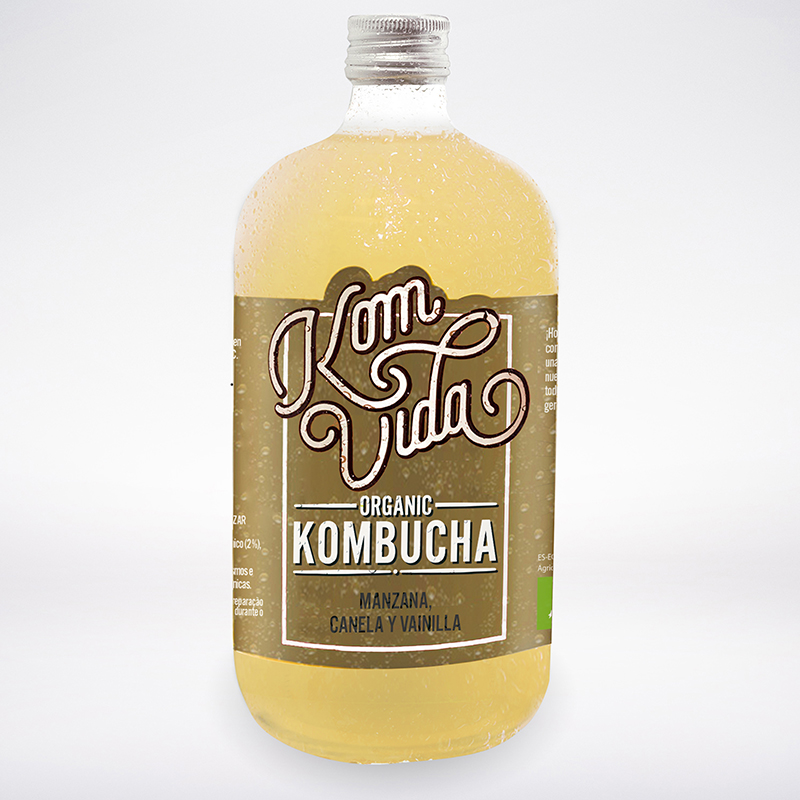 Kombucha manz canela 750ml ECO