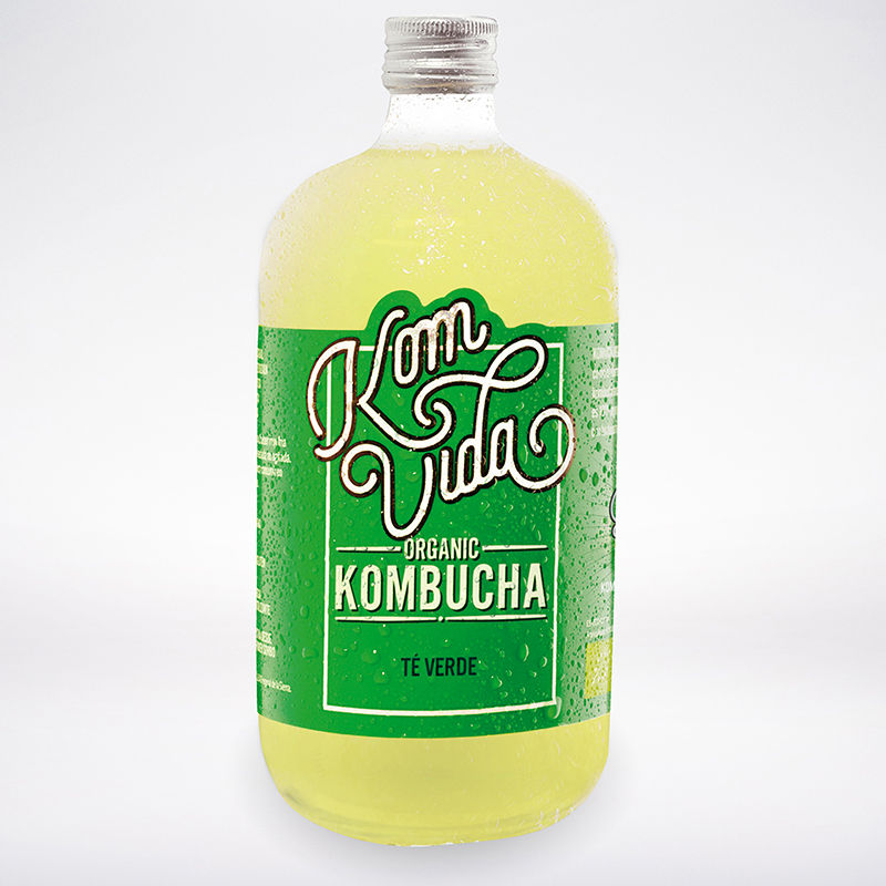 Kombucha te verde 750ml ECO