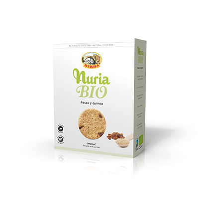 Galleta pasas y quinoa 280g ECO