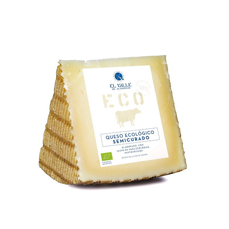 Queso vaca semicurado 250g ECO